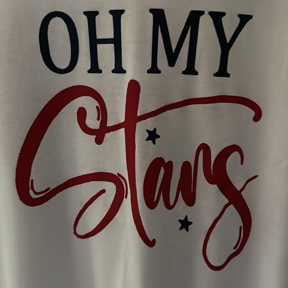 Oh My Stars T-shirt Size L - Picture 3 of 3